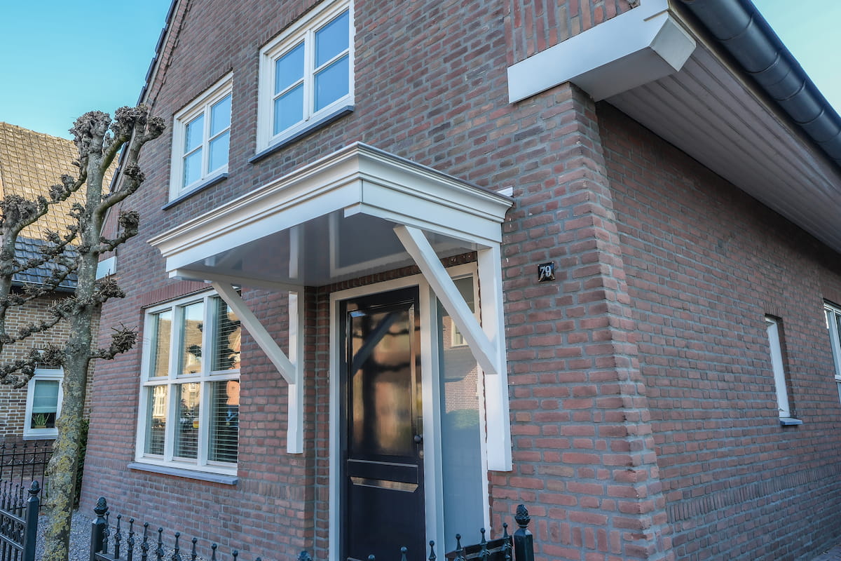 Verbouwing in uitvoering