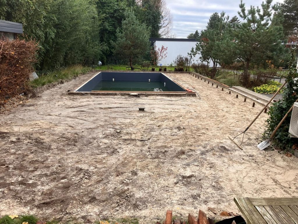 Vlonder zwembadvloer Nuenen